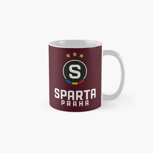 Vista previa del artículo con la obra «Sparta Praha texto blanco», diseñado y vendido por EkiDesign.