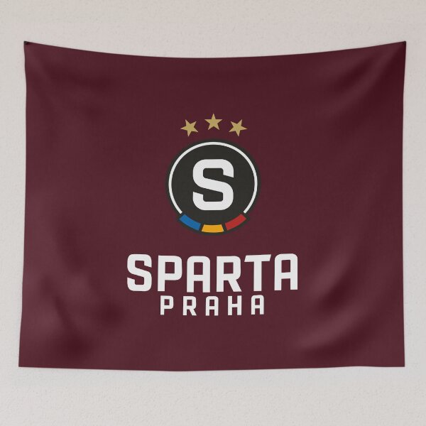 Item preview, Sparta Praha white text designed and sold by EkiDesign.