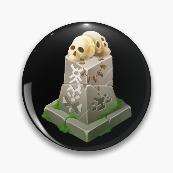 Item preview, Isometric tiki altar designed and sold by Ekaterina Glazkova.