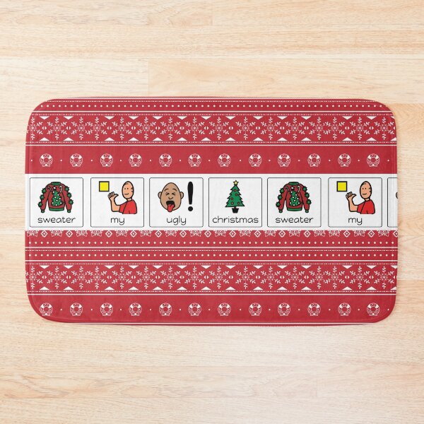 Item preview, Ugly Christmas Sweater AAC (Version 5) designed and sold by Educators-HEAP.