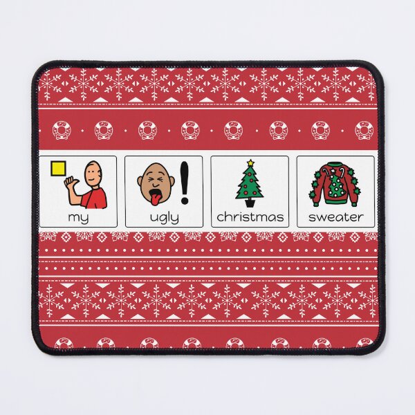 Item preview, Ugly Christmas Sweater AAC (Version 5) designed and sold by Educators-HEAP.
