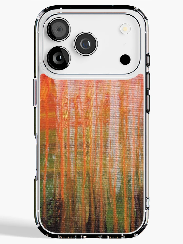 Thumbnail 1 of 5, iPhone Case, Red Abstract Design By Rafi Perez designed and sold by Rafiwashere.
