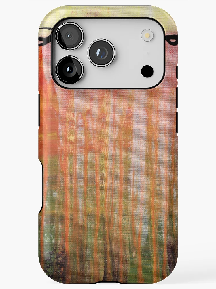 Thumbnail 1 of 4, iPhone Case, Red Abstract Design By Rafi Perez designed and sold by Rafiwashere.