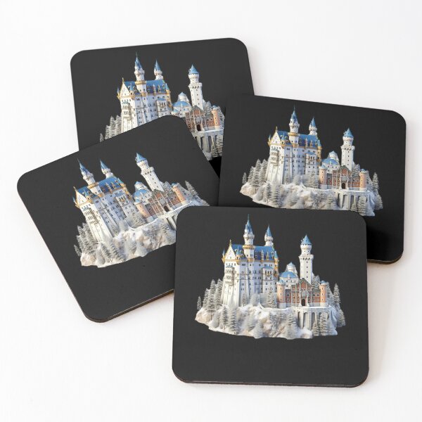 Item preview, Neuschwanstein Castle in Winter Germany Bayern Bavaria Castle Europe designed and sold by Trenddesigns24.