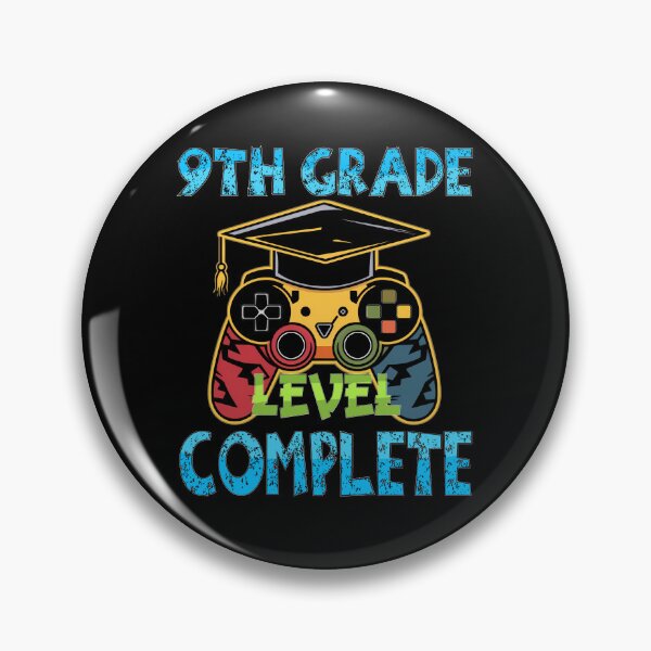 Item preview, 9TH Ninth Grade Level Complete Videogame controller Graduation Hat  designed and sold by Smix Pixels.
