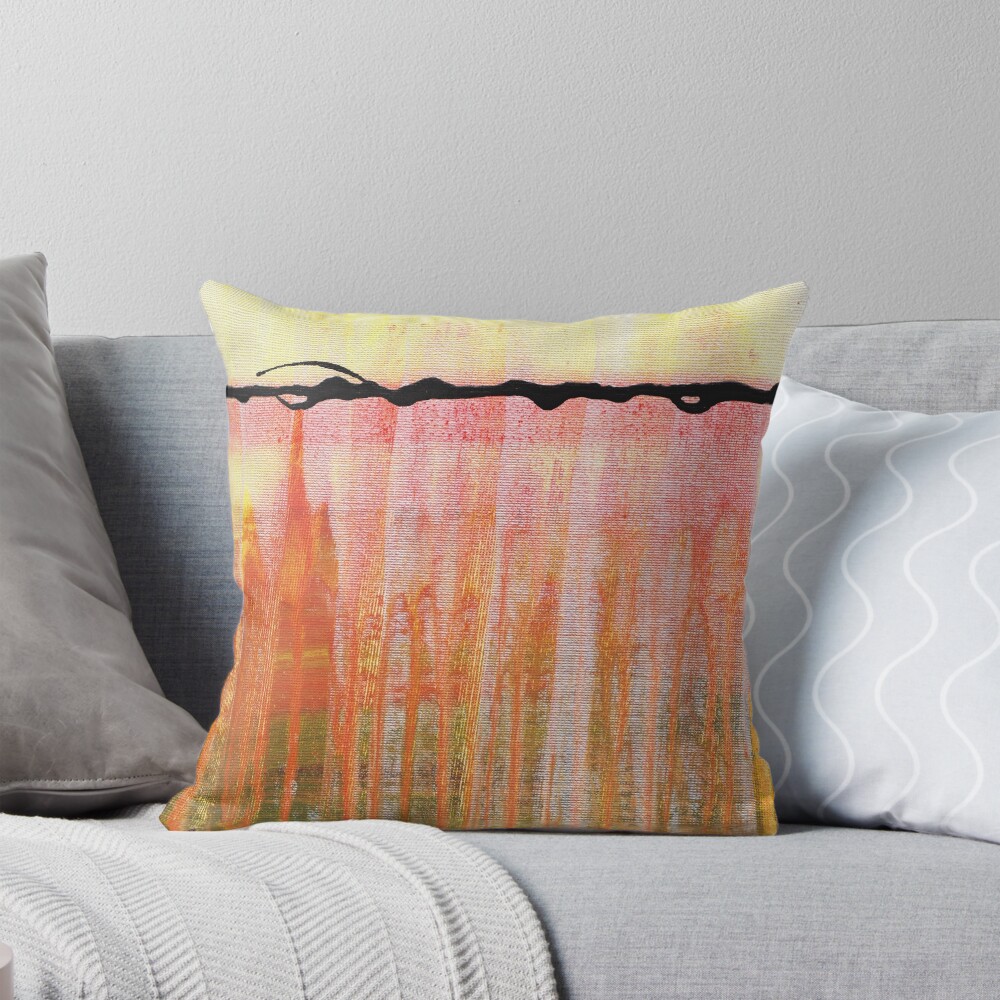 Item preview, Throw Pillow designed and sold by Rafiwashere.