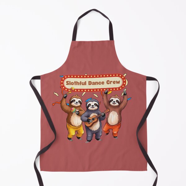 Item preview, The Slothful Dance Crew Dancing Sloths Sloth Jam Session Grooving Sloths designed and sold by TolgaSal.