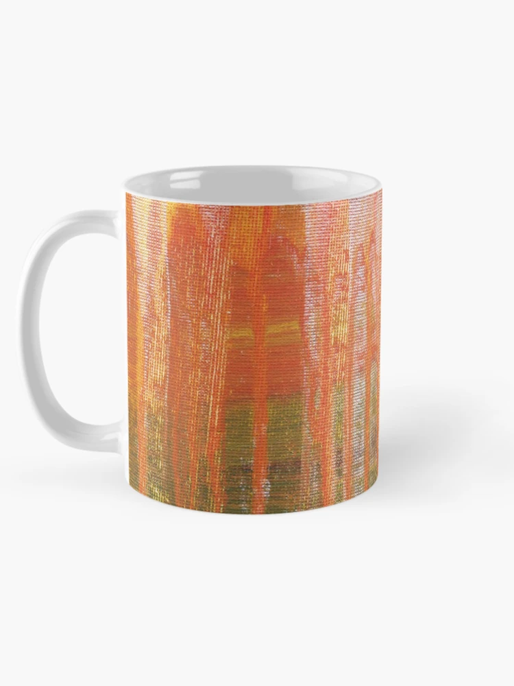 Thumbnail 5 of 6, Coffee Mug, Red Abstract Design By Rafi Perez designed and sold by Rafiwashere.