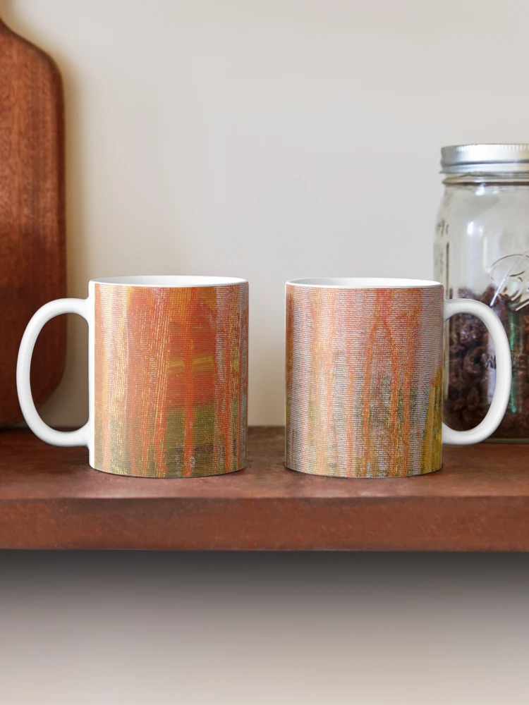 Thumbnail 2 of 6, Coffee Mug, Red Abstract Design By Rafi Perez designed and sold by Rafiwashere.