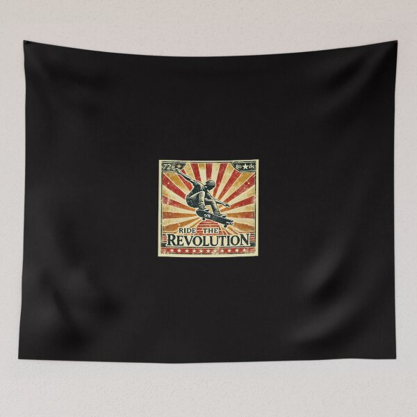 Item preview, Ride the Revolution: Vintage Skateboarding Style designed and sold by bb-tees-by-mlee.
