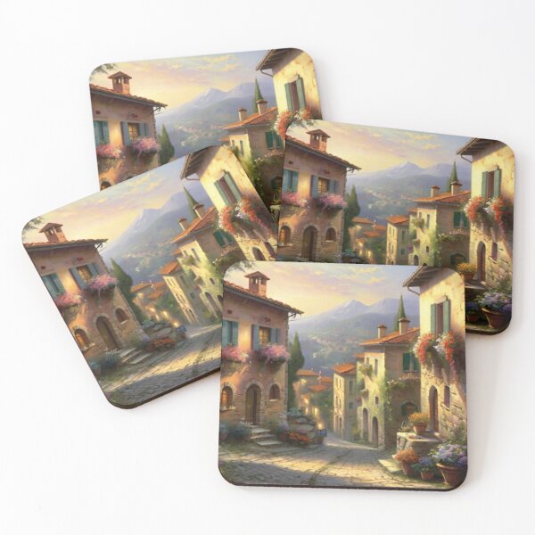 Item preview, Summer Radiance on a Timeless Italian Street designed and sold by BlareBlare.