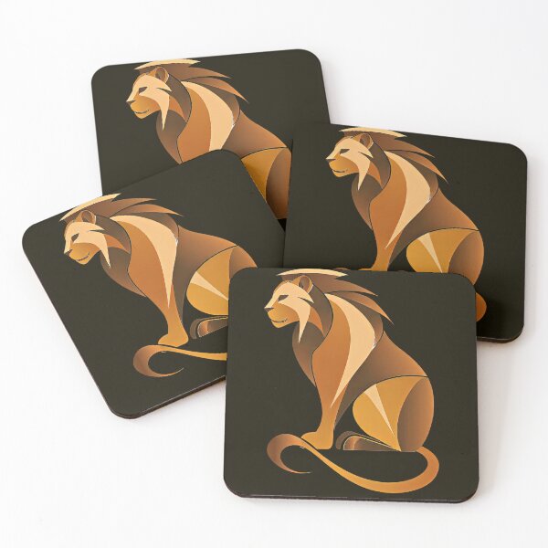 Item preview, Elegant Lion Silhouette - Modern Minimalism designed and sold by EmiBarDesign.