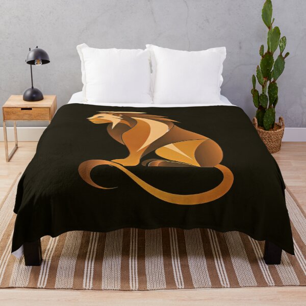 Item preview, Elegant Lion Silhouette - Modern Minimalism designed and sold by EmiBarDesign.