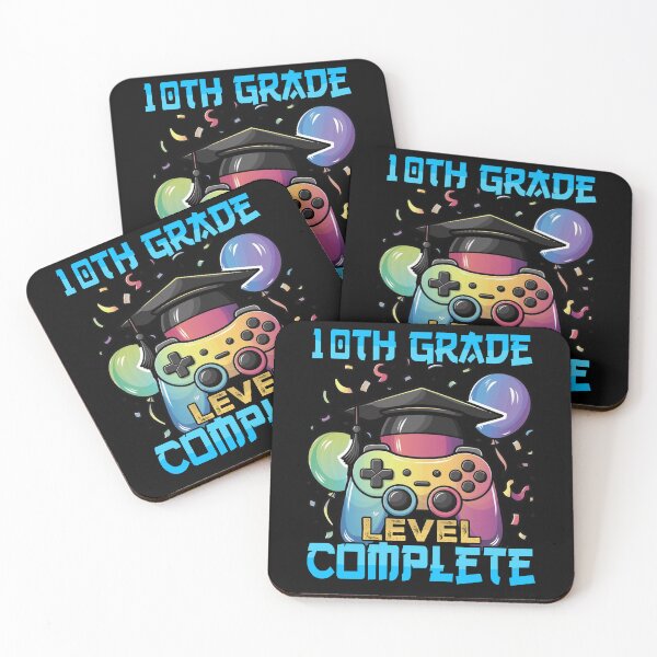 Item preview, 10TH Teenth Grade Level Complete Videogame controller Graduation Hat  designed and sold by Smix Pixels.