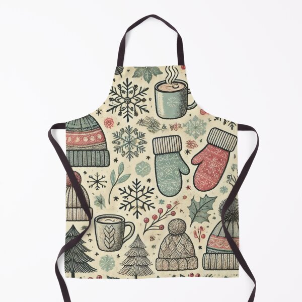 Item preview, Cozy Winter Wonderland Pattern Design designed and sold by CanvasWhimsy.
