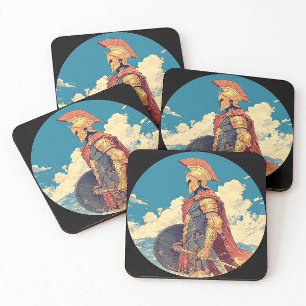 Item preview, Ancient greek warrior spartan designed and sold by SMARTKIT  DESIGNAGENCY.