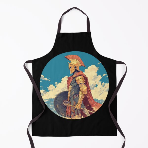Item preview, Ancient greek warrior spartan designed and sold by SMARTKIT  DESIGNAGENCY.