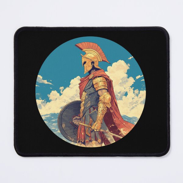 Item preview, Ancient greek warrior spartan designed and sold by SMARTKIT DESIGNAGENCY.