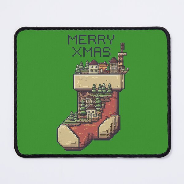 Item preview, Pixel Village Stocking Stuffers designed and sold by 8bitdecalworld.