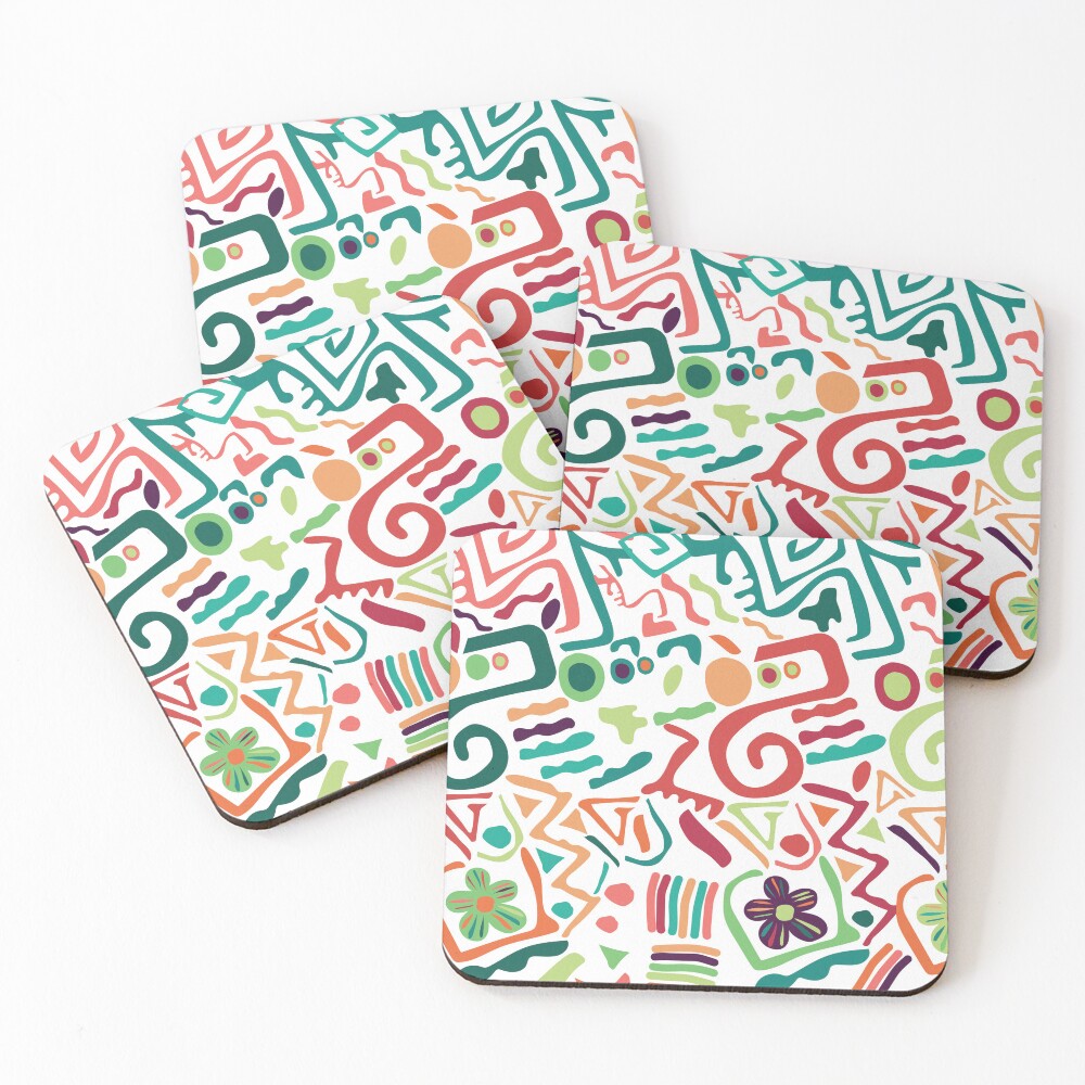 Item preview, Coasters (Set of 4) designed and sold by GeomePattern.