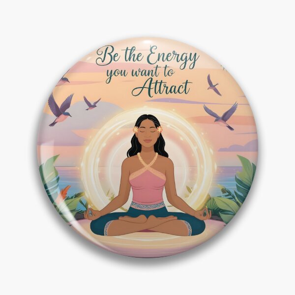 Item preview, Be the Energy You Want to Attract designed and sold by PING 999 STUDIO.