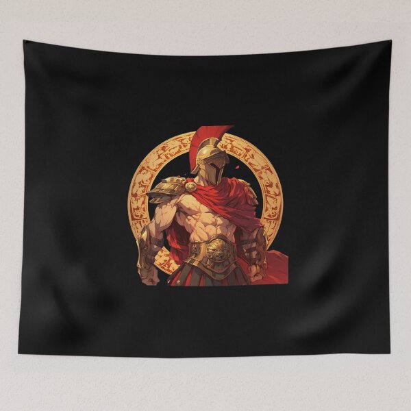Item preview, Ancient greek warrior spartan designed and sold by SMARTKIT  DESIGNAGENCY.