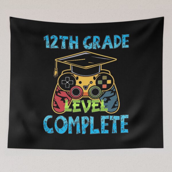 Item preview, 12TH Twelfth Grade Level Complete Videogame controller Graduation Hat  designed and sold by Smix Pixels.