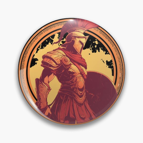 Item preview, Ancient greek warrior spartan designed and sold by SMARTKIT  DESIGNAGENCY.