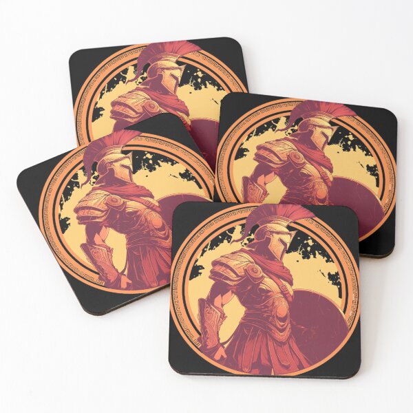 Item preview, Ancient greek warrior spartan designed and sold by SMARTKIT  DESIGNAGENCY.