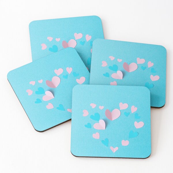 Item preview, Pink hearts designed and sold by AhArtMe.