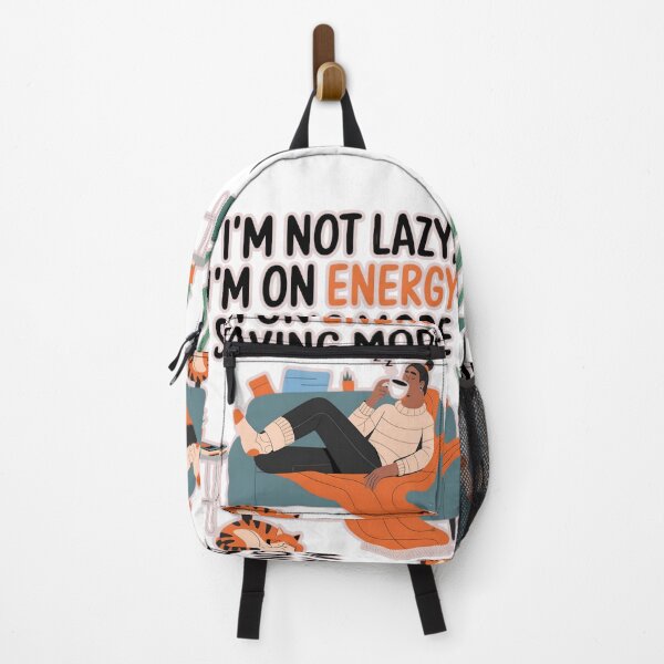 Item preview, I'm Not Lazy, I'm on Energy-Saving Mode designed and sold by RvinJo8.