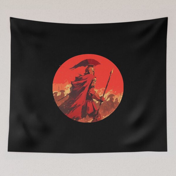 Item preview, Ancient greek warrior spartan designed and sold by SMARTKIT  DESIGNAGENCY.