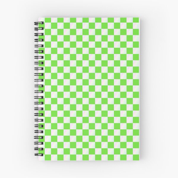 Item preview, Green iridescent checkerboard pattern | light color green checker designed and sold by lausn.