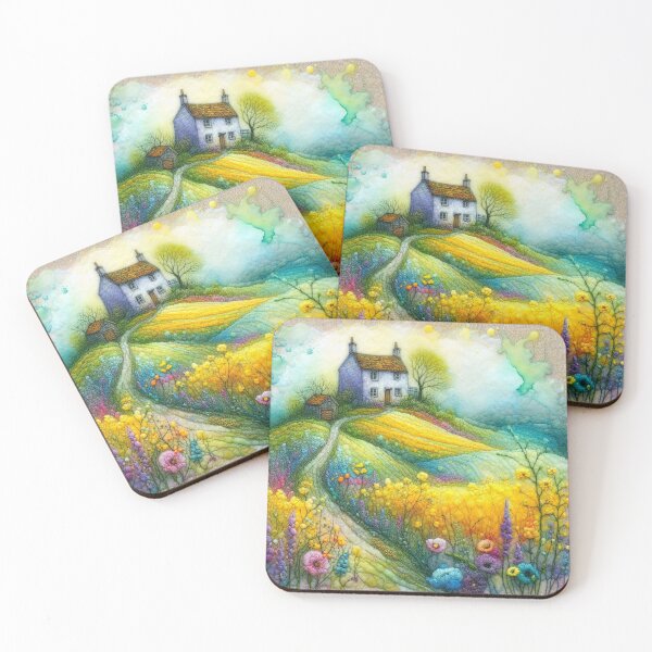 Item preview, Blooming Fields by Felt Art designed and sold by Beyondnote-Art.