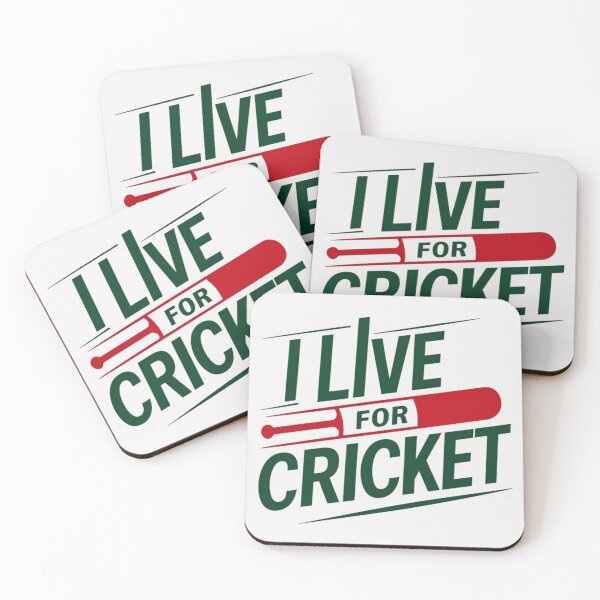 Item preview, I Live For Cricket designed and sold by Jollys-ArtShop.