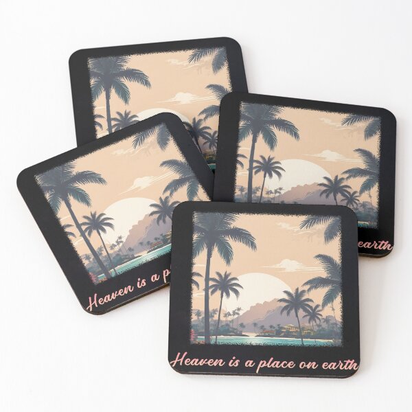 Item preview, Heaven is a place on earth designed and sold by Only Good Vibes.