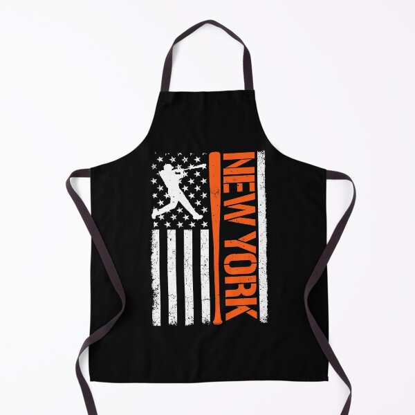 Item preview, New York Retro Baseball Lover Met NY US Flag designed and sold by MapMitchell.
