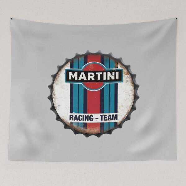 Item preview, Martini Racing Team Vintage Sign designed and sold by FutureTraveller.