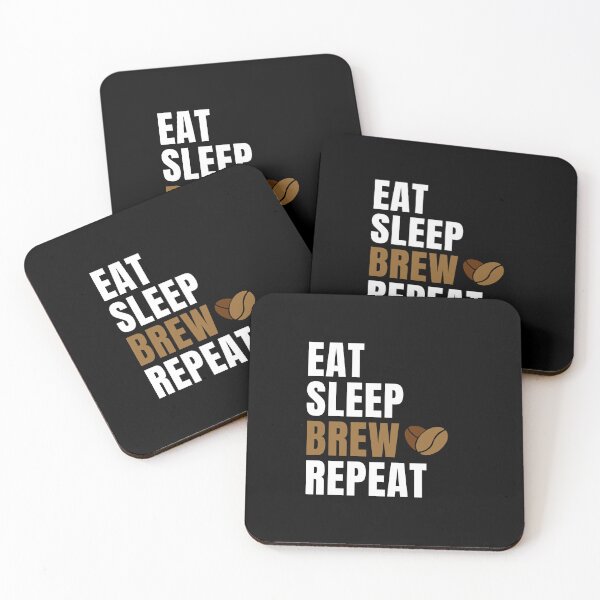Item preview, Eat Sleep Brew Repeat designed and sold by ureggie.