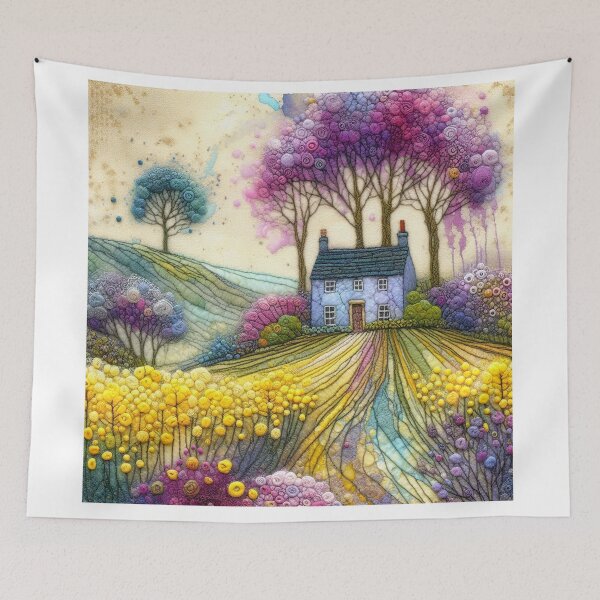 Item preview, Blooming Fields by Felt Art designed and sold by Beyondnote-Art.