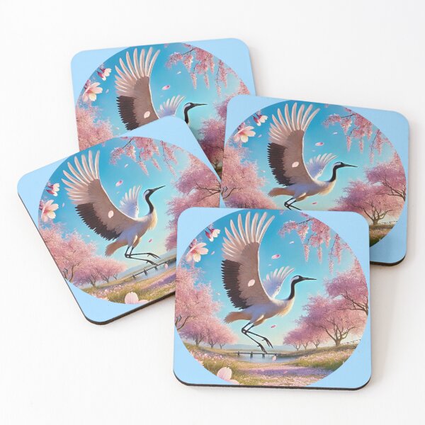 Item preview, The Dance of the Crane designed and sold by GlassPenny.