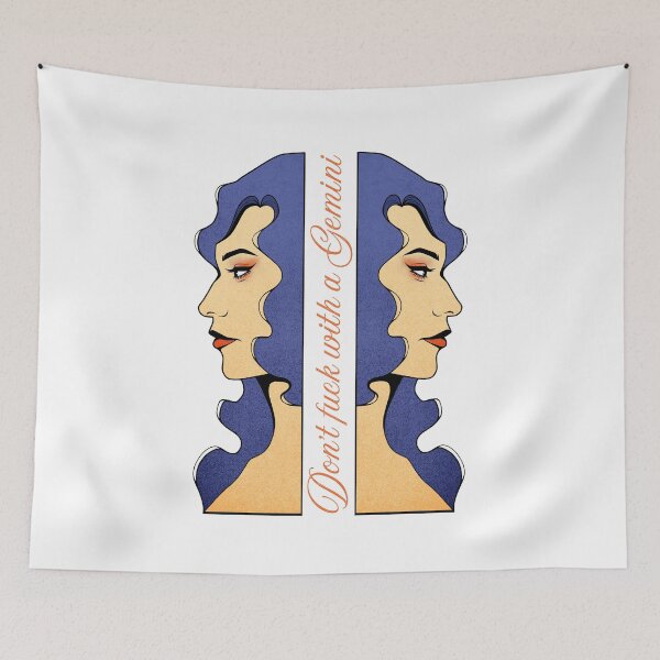 Item preview, Do Not Fuck with a Gemini | Femme Fatale  designed and sold by ObsidianDaz.