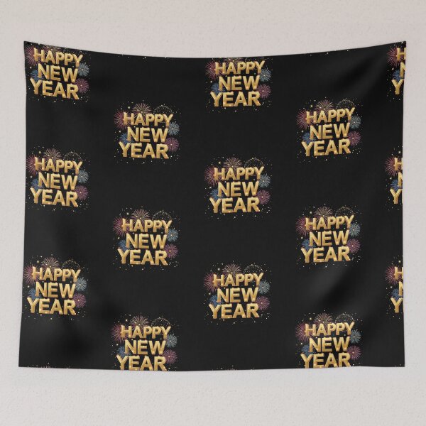 Item preview,  Happy new year 2025 typography  designed and sold by marfanna.