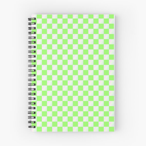 Item preview, Bright green iridescent checkerboard pattern | crafty light green geometric squares designed and sold by lausn.