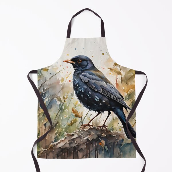 Item preview, Blackbird - British Garden Birds designed and sold by Country-Artist.