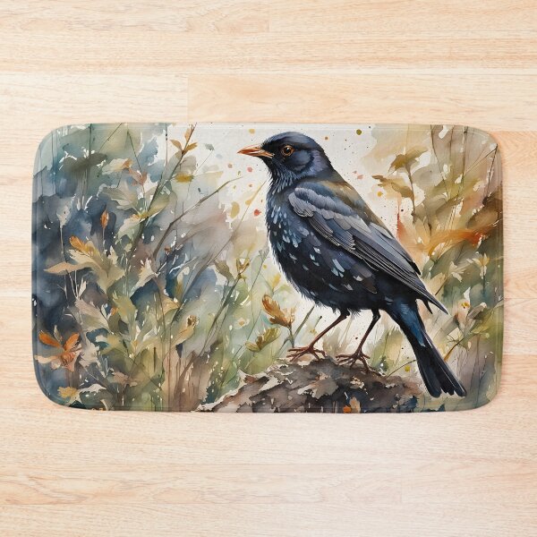 Item preview, Blackbird - British Garden Birds designed and sold by Country-Artist.