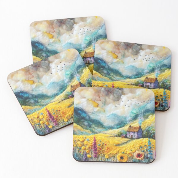 Item preview, Blooming Fields by Felt Art designed and sold by Beyondnote-Art.