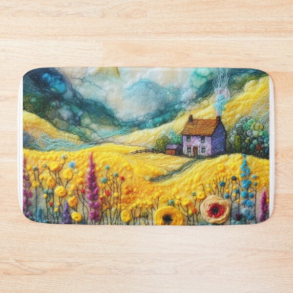 Item preview, Blooming Fields by Felt Art designed and sold by Beyondnote-Art.