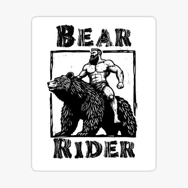 Aperçu de l'œuvre Cavalier de l'ours créée et vendue par MojoMakesit.