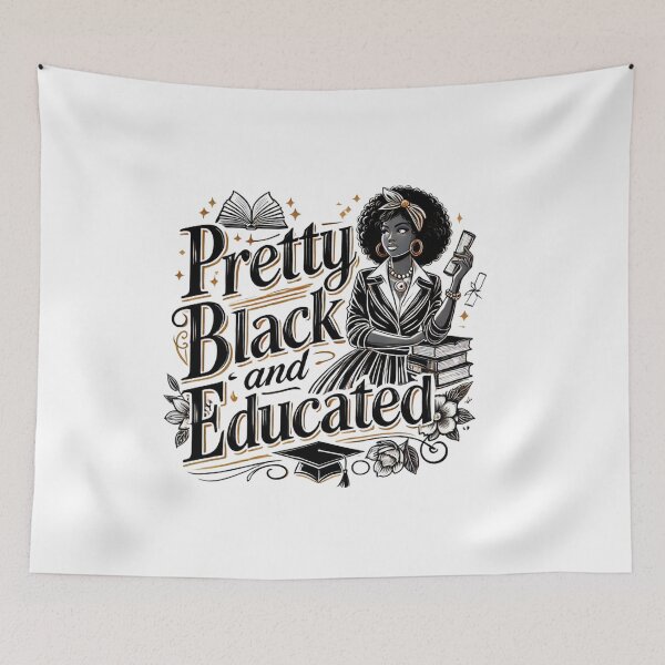 Item preview, pretty black and educated black african american designed and sold by Mateusz Majcherek.